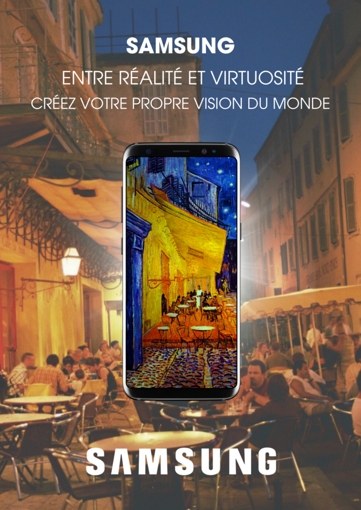 A travers la virtualité samsung transforme la réalité en